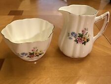 Vintage Old Royal Bone China Sugar And Cream picture