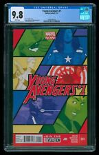 YOUNG AVENGERS (2013) #1 CGC 9.8 1st APPEARANCE NEW TEAM AMERICA CHAVEZ picture