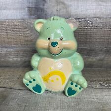 Vintage Care Bears Piggy Bank Ceramic Coin Collector Wish Bear picture
