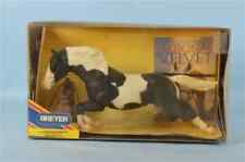 Retired Breyer #1198 National Velvet’s Pie Pinto Jumping Horse Book Set Box picture