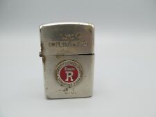 Vtg c.1937-1950 Zippo Cigarette Lighter Rheem Sparrows Point 1952 Safety Award picture