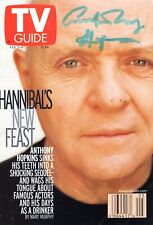 ANTHONY HOPKINS Signed Autographed TV Guide Magazine 2001 picture