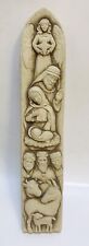 Carruth Studio Plaque Nativity Sculpture Handcrafted In Stone Wall Art 2014 picture
