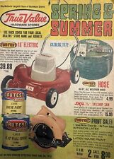Vintage Spring Summer 1972 True Value Catalog Muscatine, IA-GE, SKIL, TRU-TEST picture