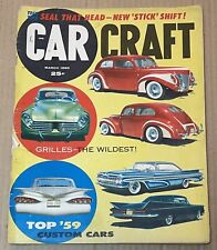 Vintage Car Craft Magazine March 1960 picture