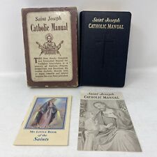 Vintage 1955 Saint Joseph Catholic Manual In Box picture
