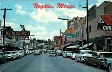 1950'S. NOGALES, MEXICO. STREET VIEW. MICKEY MOUSE MARKET. POSTCARD. DC4 picture