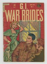 GI War Brides #1 GD 2.0 1954 picture