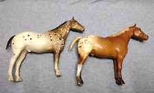 Breyer Traditional Mold 99 Body Lot of 2  Appaloosa Performance Horse picture