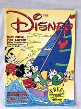 Vtg 1997 Mother's Father's Day Disney Catalog Mickey Donald Goofy Sailing Cover picture
