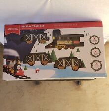 MOTA Classic Holiday Christmas Train Set Real Smoke, Lights & Sound Full Set  picture