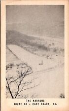East Brady, PA The Narrows Route 68 Postcard I975 picture