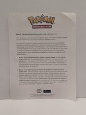 Pokemon 1998 Retailer's LETTER From WOTC Wizards of the Coast Rare Oddity Item picture