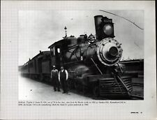 VINTAGE TRAIN PICTURE Atchison Topeka & Santa Fe 626 Locomotive picture