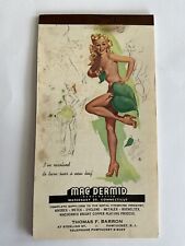 Vintage appointment book  calendar~1950 January~Freeman Elliott~pinup~risque~B&B picture