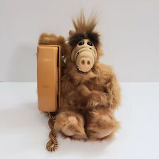 THE ALF PHONE 1988 Plush Corded Push Button Telephone #618S Alien Productions picture