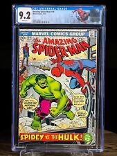 AMAZING SPIDER-MAN #119 April 1973 CGC 9.2 Hulk Battle KEY ISSUE picture