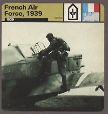 French Air Force 1939  Edito Service Card Second World War II Weapons picture