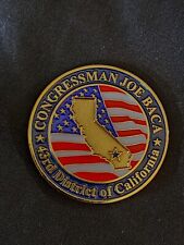 * Congressman Joe Baca 43rd District of California Challenge Coin Promo Token picture