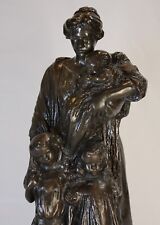 Large 17” Vintage Bessie Potter Vonnoh “Motherhood” Bronze finish sculpture picture