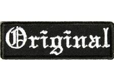ORIGINAL EMBROIDERED IRON ON BIKER VEST PATCH picture