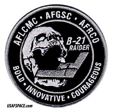 USAF B-21-RAIDER-STEALTH BOMBER -AFLCMC- AFGSC-AFRCO-Wright-Patterson AFB-PATCH picture