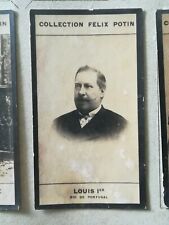 to393 FELIX POTIN 1st ALBUM 1902 Sovereigns Louis 1st King of Portugal picture