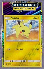 Pikachu Reverse-SL10:Alliance Infallible- 54/214 - French Pokemon Card picture