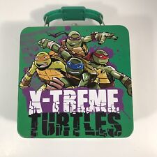 Teenage Mutant Ninja Turtles XTREME TURTLES Lunch Favor Box Tin#WMT14-2735 picture
