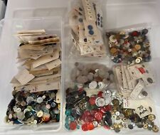 Shirt Buttons Big lot See Photos 3 Pounds Vintage (Mixed Lot) picture