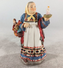 International Santa Collection Babouschka Russia #SC03 Woman Figurine 1992 picture