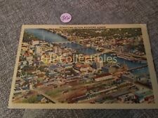 PBXW Train or Station Postcard Railroad RR DOWNTOWN SECTION ROCKFORD ILLINOIS picture
