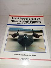 AEROFAX LOCKHEED SR-71 BLACKBIRD FAMILY A-12,F-12,M-21,D-21 JAY MILLER/GOODALL picture