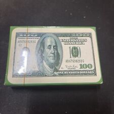Sealed Pack Oriental Trading Company Playing Cards 100 Dollar Bill Ben Franklin picture