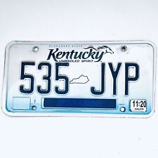 2020 United States Kentucky Jessamine County Passenger License Plate 535 JYP picture