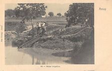 CPA CHINE AMOY WATER IRRIGATION (cpa rare china picture