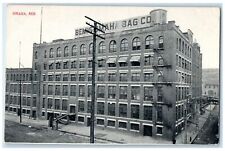c1910's Bemis Omaha Bag Company Exterior Roadside Omaha Nebraska NE Postcard picture