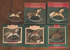 32 Hallmark Keepsake Rocking Horse Ornaments 1985-2022 MIB - $6 & Up - You Pick picture
