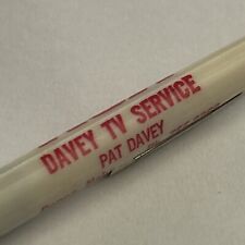 VTG Ballpoint Pen Pat Davey TV Service Ponca Nebraska RCA picture