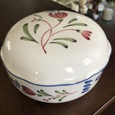Vtg Japan Nikko Provincial Designs Avondale Trinket Lid Bowl  picture