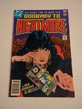 DOORWAY To NIGHTMARE #1 vintage DC comic book 1978 Madame Xanadu High Grade VF picture