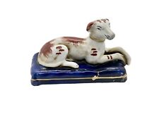 Dog Figurune Staffordshire reproduction Style Vintage Classic Decor picture