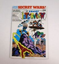 VTG Comics Interview #14 (1984) 1ST BLK SPIDEY SUIT Secret Wars 8 Comic Book picture