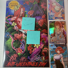 FAROS LOUNGE #1 ANTI VALENTINE DAY RARE SIGNED COVER LTD 50 NM+ WITH COA VARESE picture