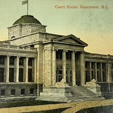 Vancouver BC British Columbia Canada Postcard Court House picture