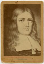 British Poet John Milton  Vintage Art Photo Russian Publisher picture