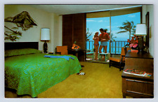 Vintage Postcard Royal Lahaina Hotel Kaanapaii Beach Maui Hawaii picture
