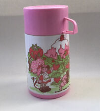 Vintage 1980 Strawberry Shortcake Thermos Aladdin American Greeting picture