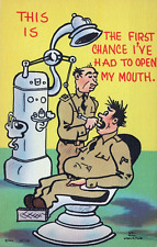 WWII MWM Army Comic Series Postcard AC136 