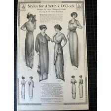 Antique 1912 Fall Womens Fashion Print Ad picture